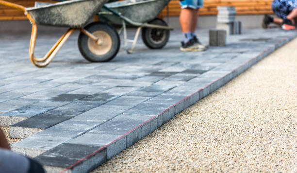 Residential Paver Driveway in Carle Place, NY